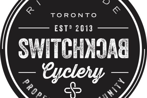 Logo: Switchback Cyclery Riverside Toronto Propelling Community