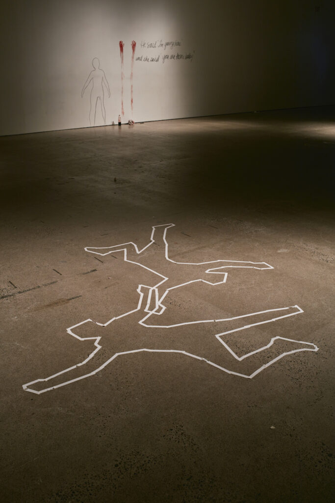 installation shot from Louise Liliefeldt's What Does It Mean to Forget at the Art Gallery of Ontario