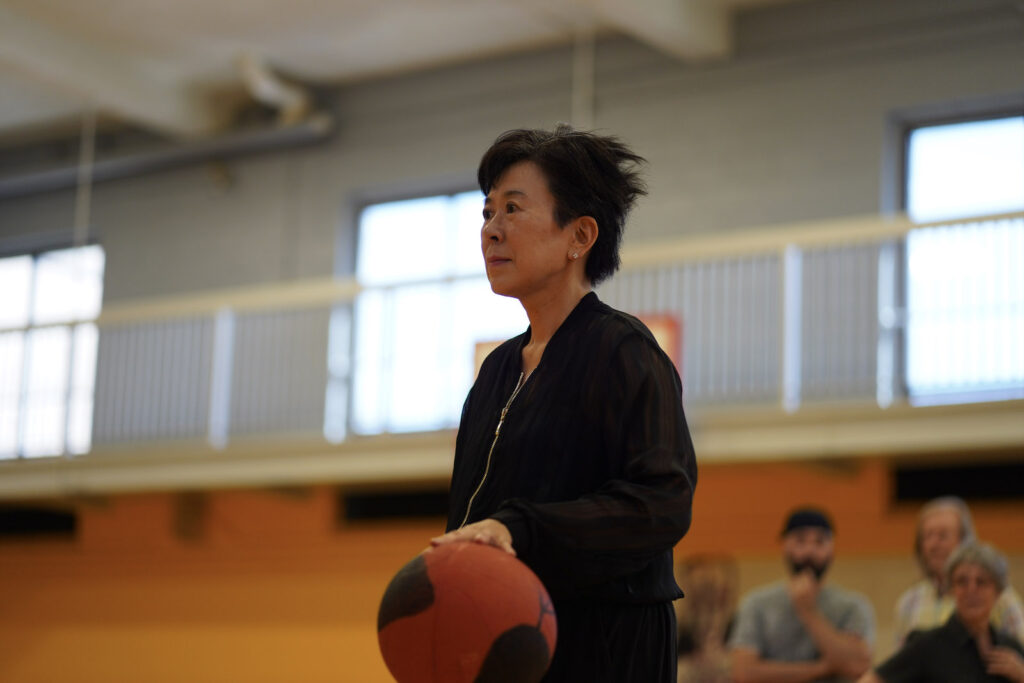 Sakiko Yamaoka performs Body Maintenance as part of KinesTHESES, 2019