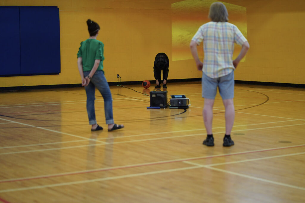 Sakiko Yamaoka performs Body Maintenance as part of KinesTHESES, 2019