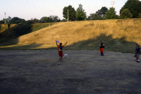 Peter Hill performing ?Conduit! pipe line to the soul at Sediment | Trinity Bellwoods