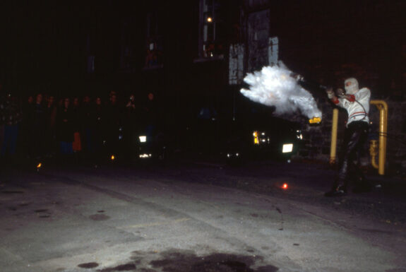 Stephen Rife performs an untilted work, 7a*11d 1998