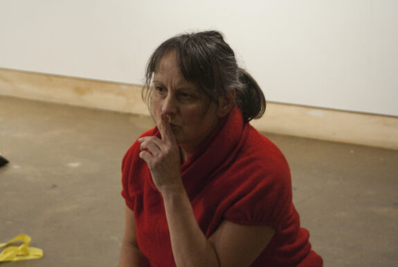 Sylvie Tourangeau performs The more I know the less I know at XPACE.