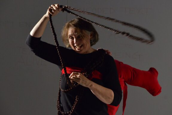 Linda Rae Dornan performing at Artscape Youngplace