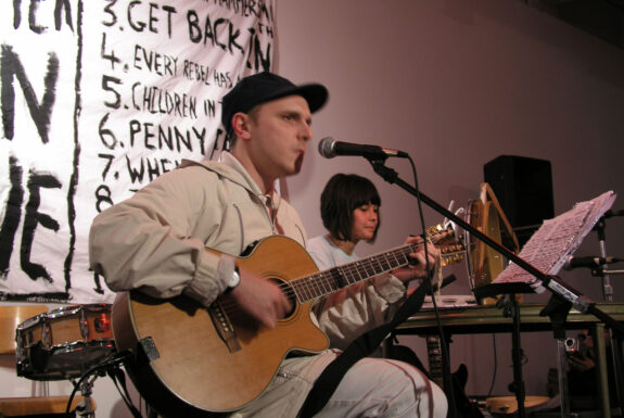 Matthew Sawyer performing at XPACE