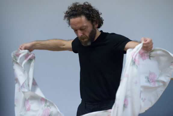 Francesco Gagliardi performing Some Reconstructions at Geary Lane