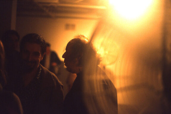 Jerzy Onuch performing Between Us at Art System