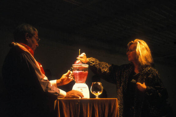 Ben Patterson performing The Creation of the World at Art System