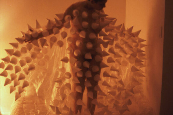 Josée Tremblay performing untitled at ReciproCity/RéciproCité Toronto